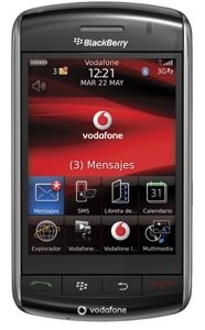 Blackberry Storm, el primer táctil de RIM en exclusiva con Vodafone para Europa