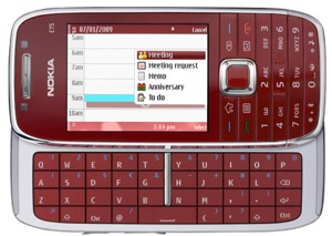 Nokia E75, disponible en color rojo a través de la tienda online de Nokia