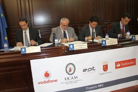 Nuevo proyecto de NFC de Vodafone para control de asistencia y acceso al Campus de Los Jerónimos