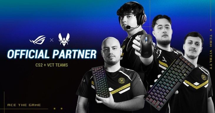 ASUS ROG se asocia con Team Vitality en esports